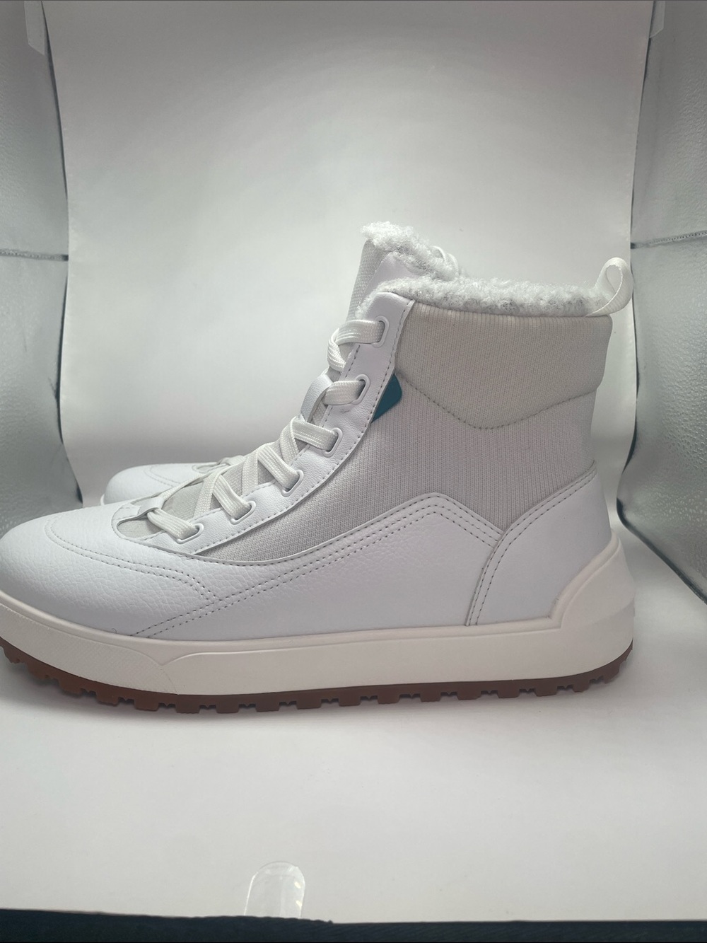 VESSI Alta High Top IVORY WHITE Outdoor Shoes - White - 9